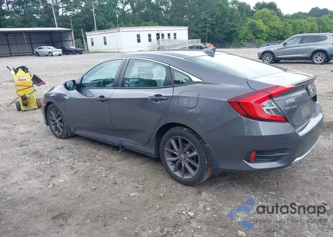 2020 Honda Civic Ex-L из США, поврежденный, VIN 19XFC1F71LE010141